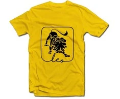 Marškinėliai su zodiako ženklu "Liūtas"