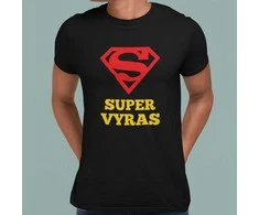 Marškinėliai "SUPER VYRAS"