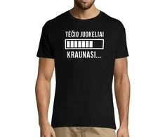 Marškinėliai "Tėčio juokeliai kraunasi"