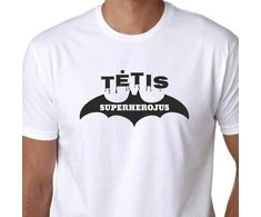 Marškinėliai "Tėtis superherojus"