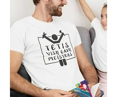 Marškinėliai "Tėtis - visų galų meistras"