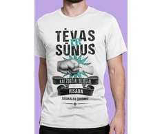 Marškinėliai "Tėvas ir sūnus"