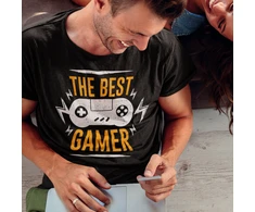 Marškinėliai "The best gamer"