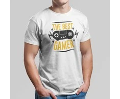 Marškinėliai "The best gamer"