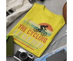 Marškinėliai "The cycling legend"