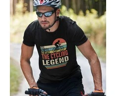 Marškinėliai "The cycling legend"