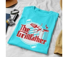 Marškinėliai "The Grillfather"