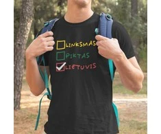 Marškinėliai "Tiesiog lietuvis"