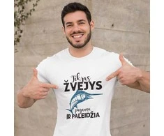 Marškinėliai "Tik tikras žvejys"