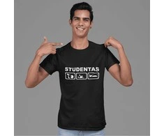 Marškinėliai "Tikras studentas"