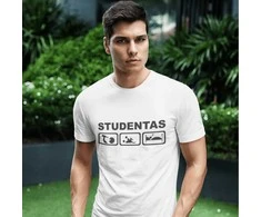 Marškinėliai "Tikras studentas"
