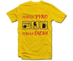 Marškinėliai "Tobulo vyro tobula diena"