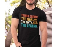 Marškinėliai "Truck driver"