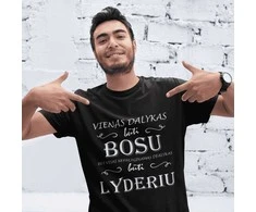 Marškinėliai "Vienas dalykas būti bosu"