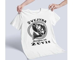 Marškinėliai "Žvejyba daugiau nei žuvis"