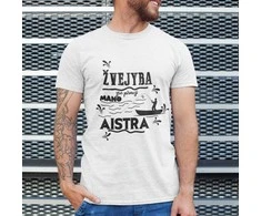 Marškinėliai "Žvejyba yra pirmoji mano aistra"