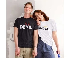 Marškinėlių komplektas "Angel and Devil"
