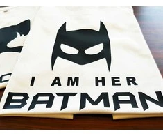 Marškinėlių komplektas "Batman &amp; Catwoman"