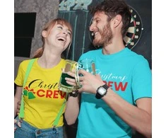 Marškinėlių komplektas "Christmas Crew"