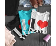 Marškinėlių komplektas "Couple love"