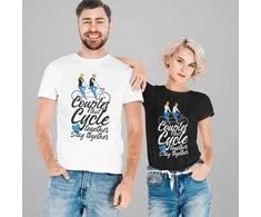 Marškinėlių komplektas "Cycle and stay together"