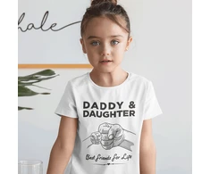 Marškinėlių komplektas "Daddy &amp; Daughter"