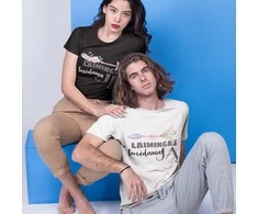 Marškinėlių komplektas "Laimingi"