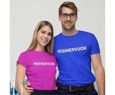 Marškinėlių komplektas "Nenervuok - nesinervuok"