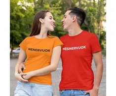 Marškinėlių komplektas "Nenervuok - nesinervuok"
