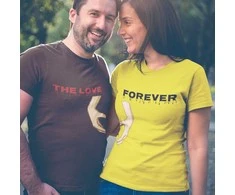 Marškinėlių komplektas "The Love forever"