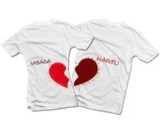 Marškinėlių komplektas "Visada kartu"