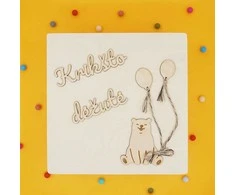 Medinė dėžė "Krikšto dėžutė" (30x30cm)