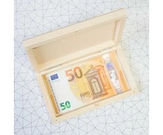 Medinė pinigų dėžutė "Meilę branginkit"