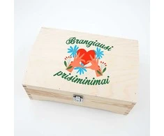 Medinė skrynelė "Brangiausi prisiminimai"