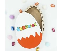 Medinė spalvota dėžutė "Surprise"