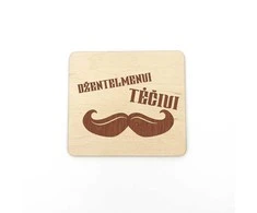 Medinis magnetukas "Džentelmenui tėčiui"