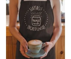 Medvilninė prijuostė "Slaptasis ingredientas"