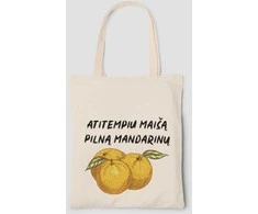 Medžiaginis maišelis "Maišas pilnas mandarinų"