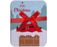 Metalinė dovanų dėžutė "Merry Christmas"