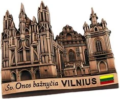 Metalinis magnetas "Šv. Onos bažnyčia"