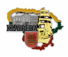 Metalinis magnetukas "Klaipėda"