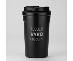 Metalinis termopuodelis "Tobulo vyro puodelis" (400ml)