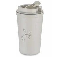Metalinis termopuodelis "Zodiako žvaigždynas" su Jūsų pasirinktu zodiako ženklu (400ml)
