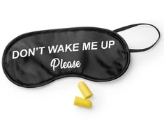 Miego kaukė "Don't wake me up, please"