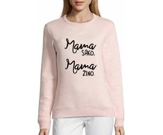 UNISEX pastelinis "Sully" džemperis "Mama sako, mama žino"