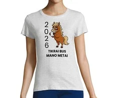 Moteriški marškinėliai "2026 Mano metai"