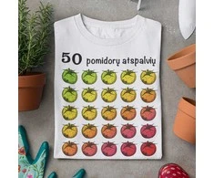 Moteriški marškinėliai "50 pomidorų atspalvių"