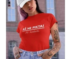 Moteriški marškinėliai "Aš ne pikta"