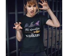 Moteriški marškinėliai "Aš užuodžiu vaikus"