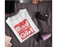 Moteriški marškinėliai "Bad Girl"
